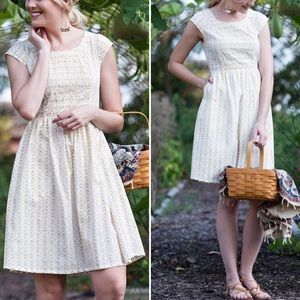 Mata Traders Chilmark Dress- Ivory